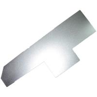 Frontblende links silber J5